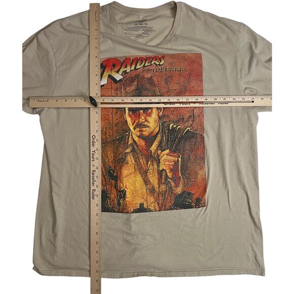 Indiana Jones Raiders of the Lost Ark XXL T-Shirt - Vintage Style Movie Tee - Picture 6 of 8